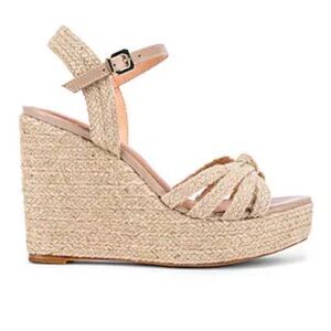 Raye Seaside wedge sandals natural 9.5